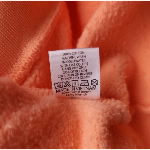 Brain Dead Mount Slime Sweatshirt Size M Mens Peach $120 - Picture 14 of 16